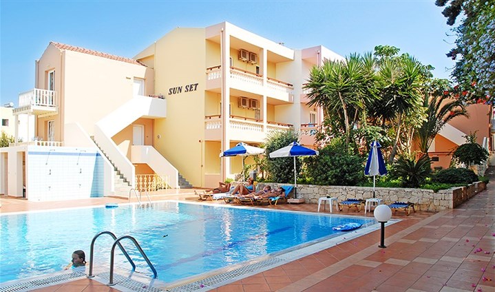 Apartmánový dům Sunset - Kréta - 